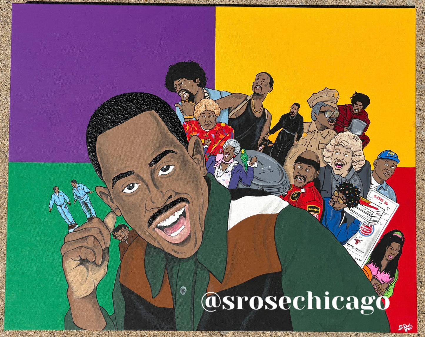 “Martin” Canvas Print 8x10