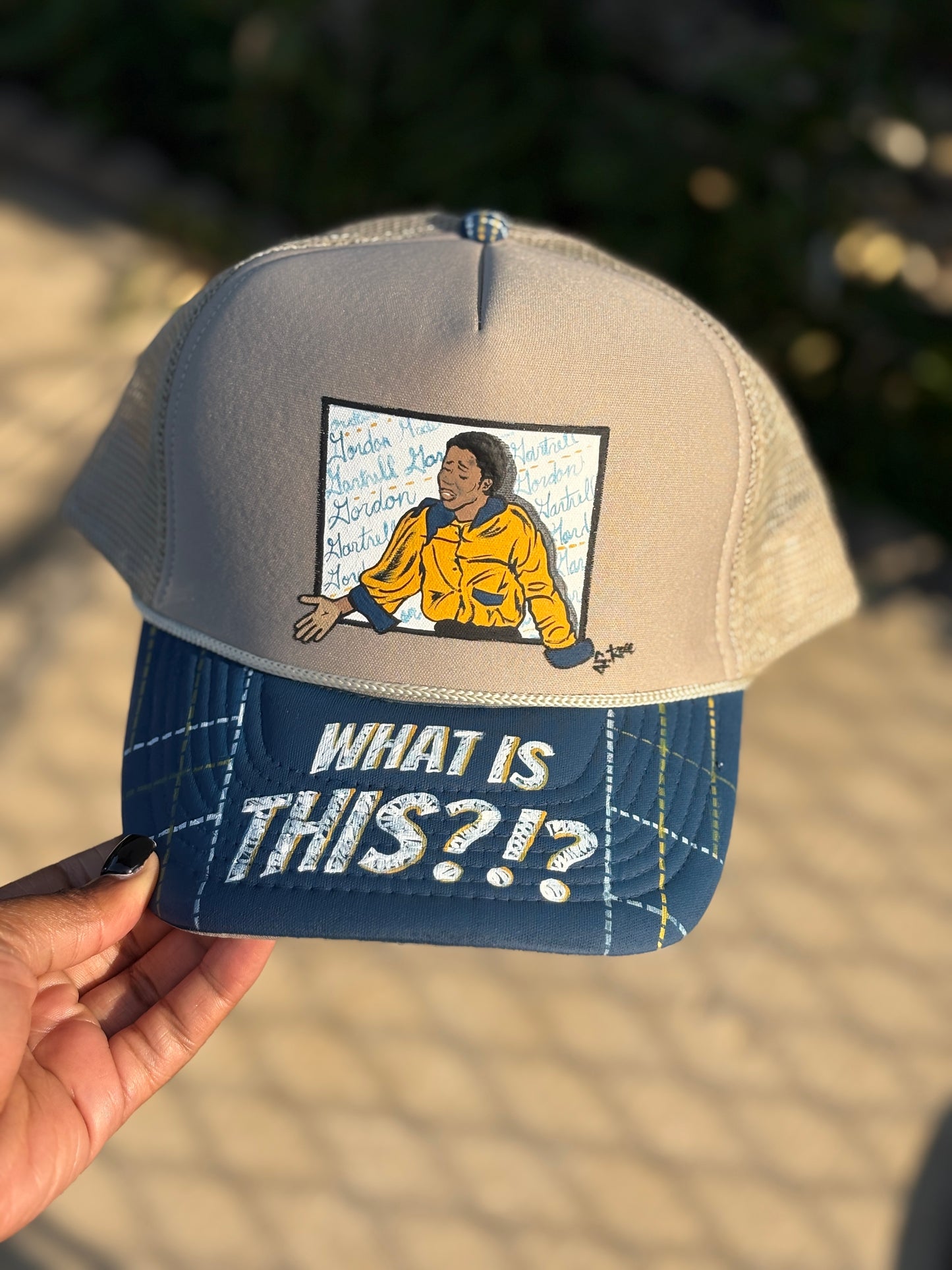Gordon Gartrell Hand Painted Trucker