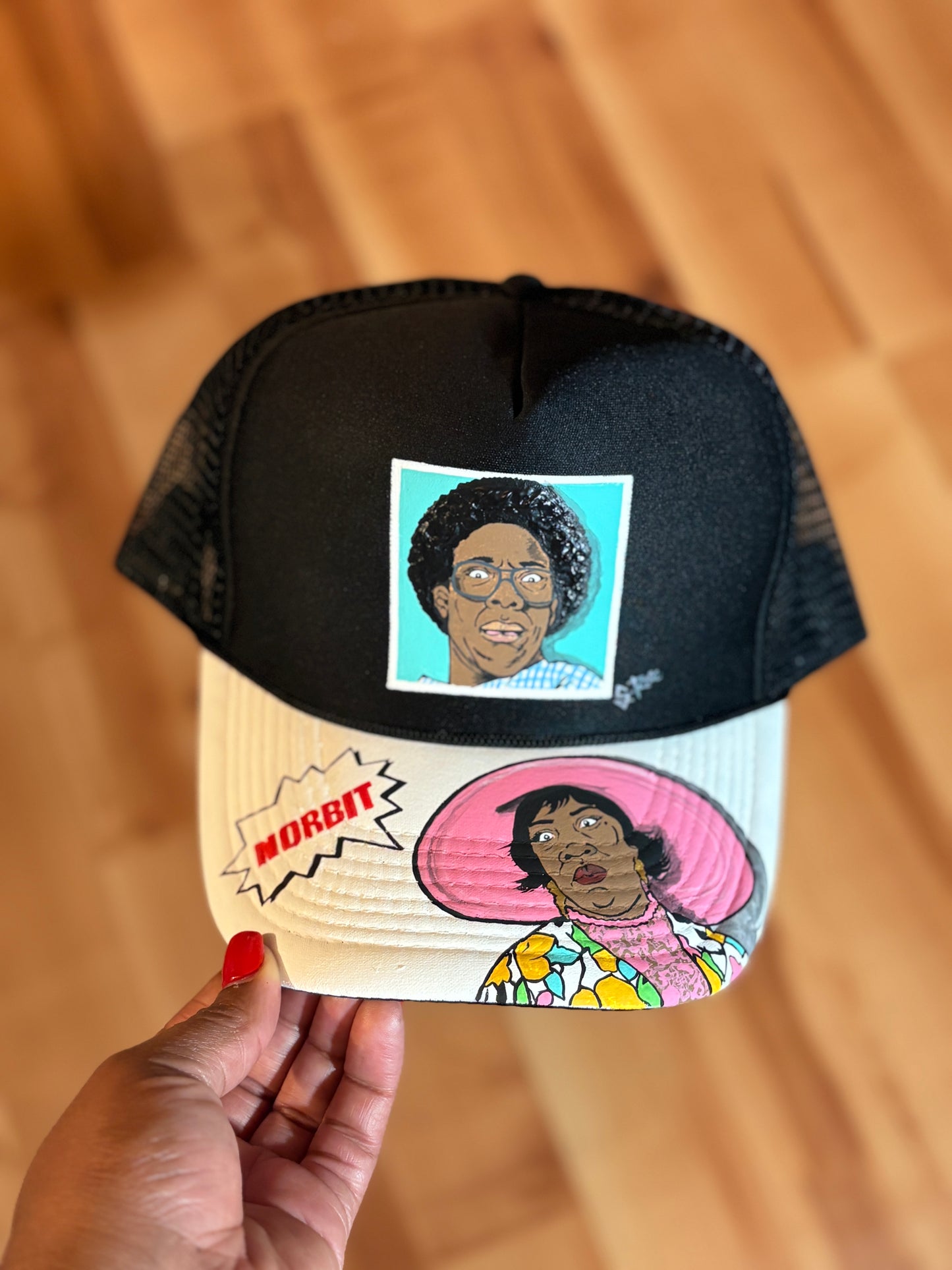 Norbit Hand Painted Trucker