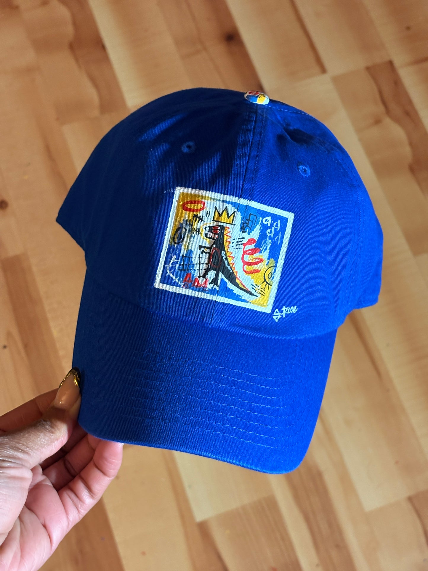 Basquiat Dino Strap Back Hat