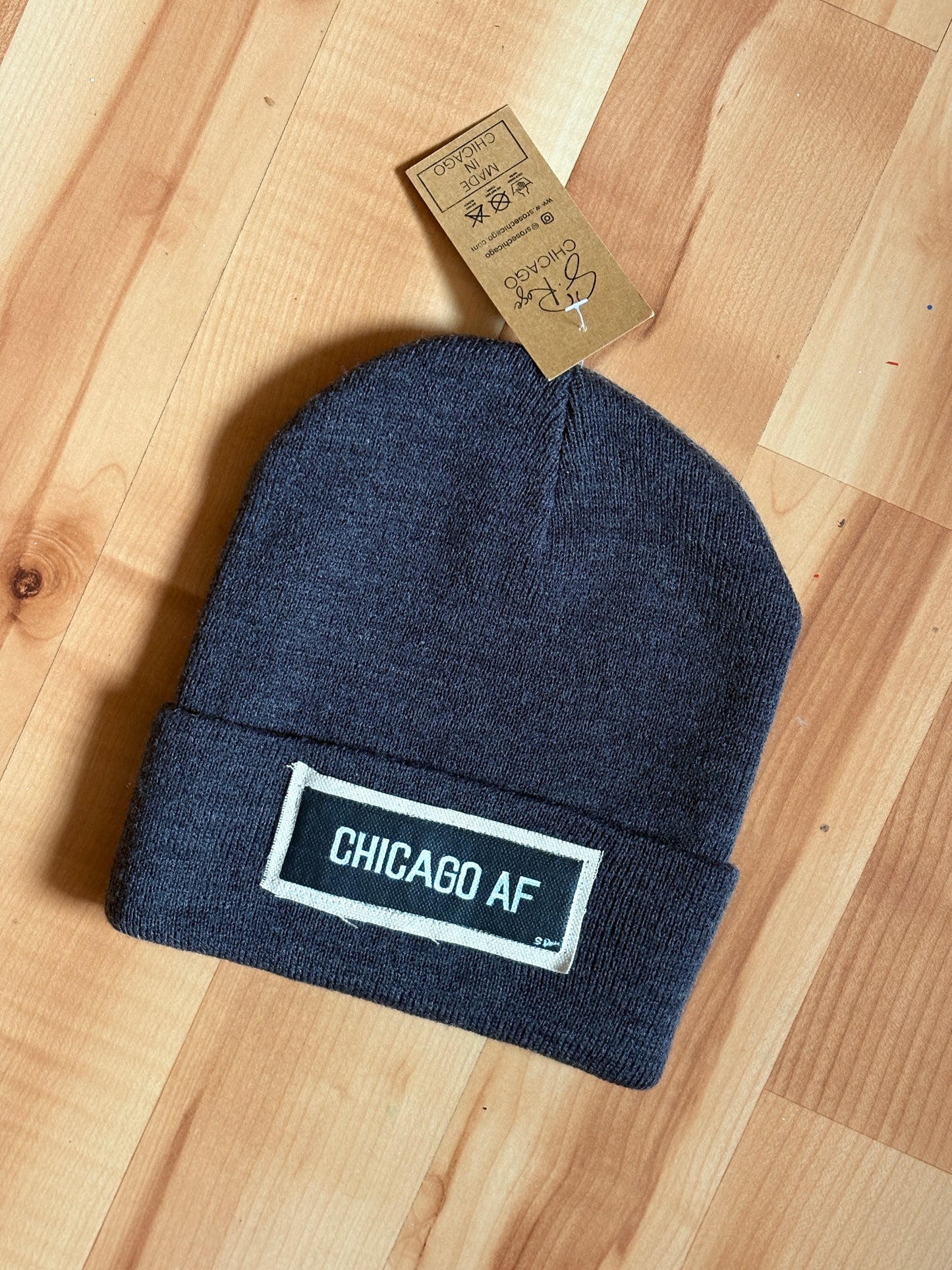 Chicago AF Knit hat