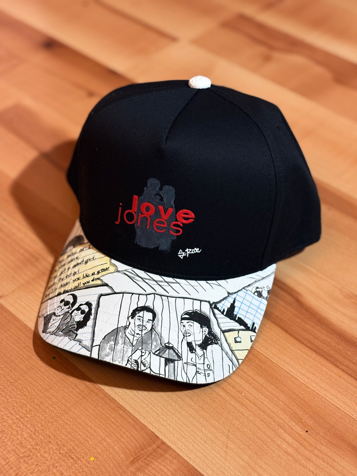 Love Jones Hand Painted Snap Back