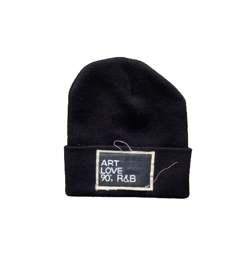 “Art,Love & R&B” Hand Painted Knit Hat