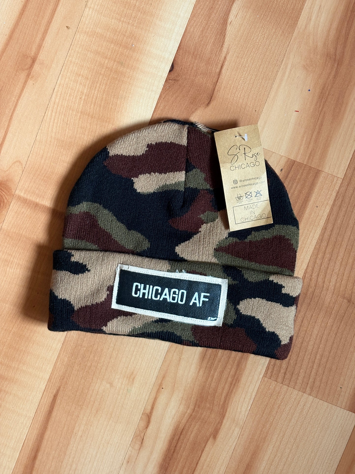 Chicago AF Knit hat