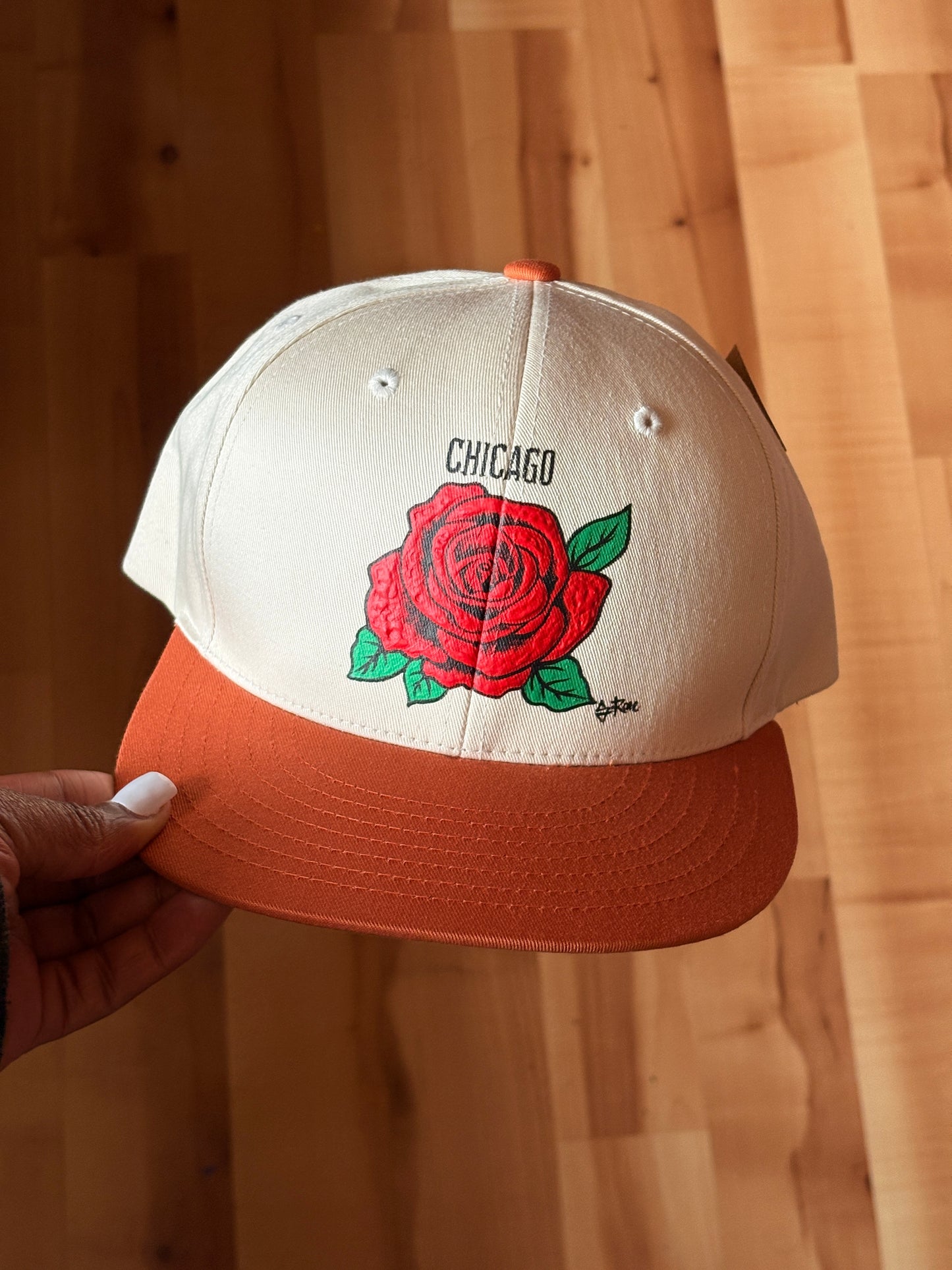 Chicago Rose Snap Back