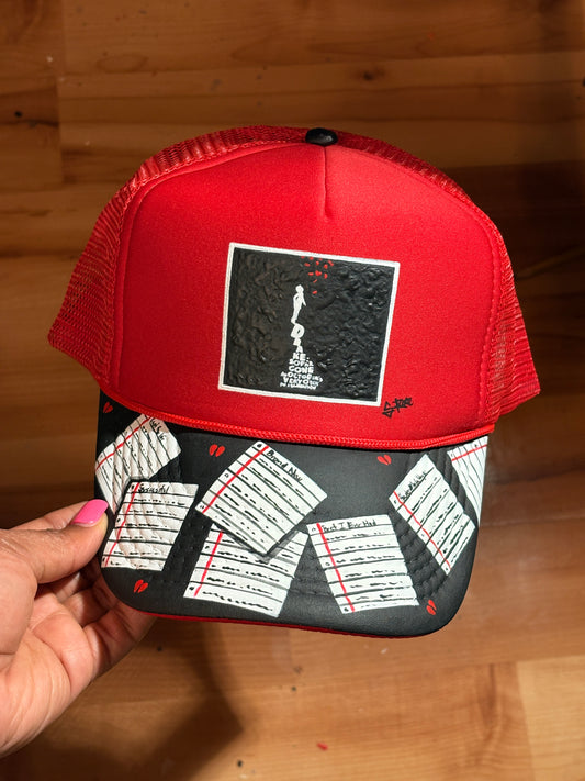 So Far Gone Hand Painted Trucker