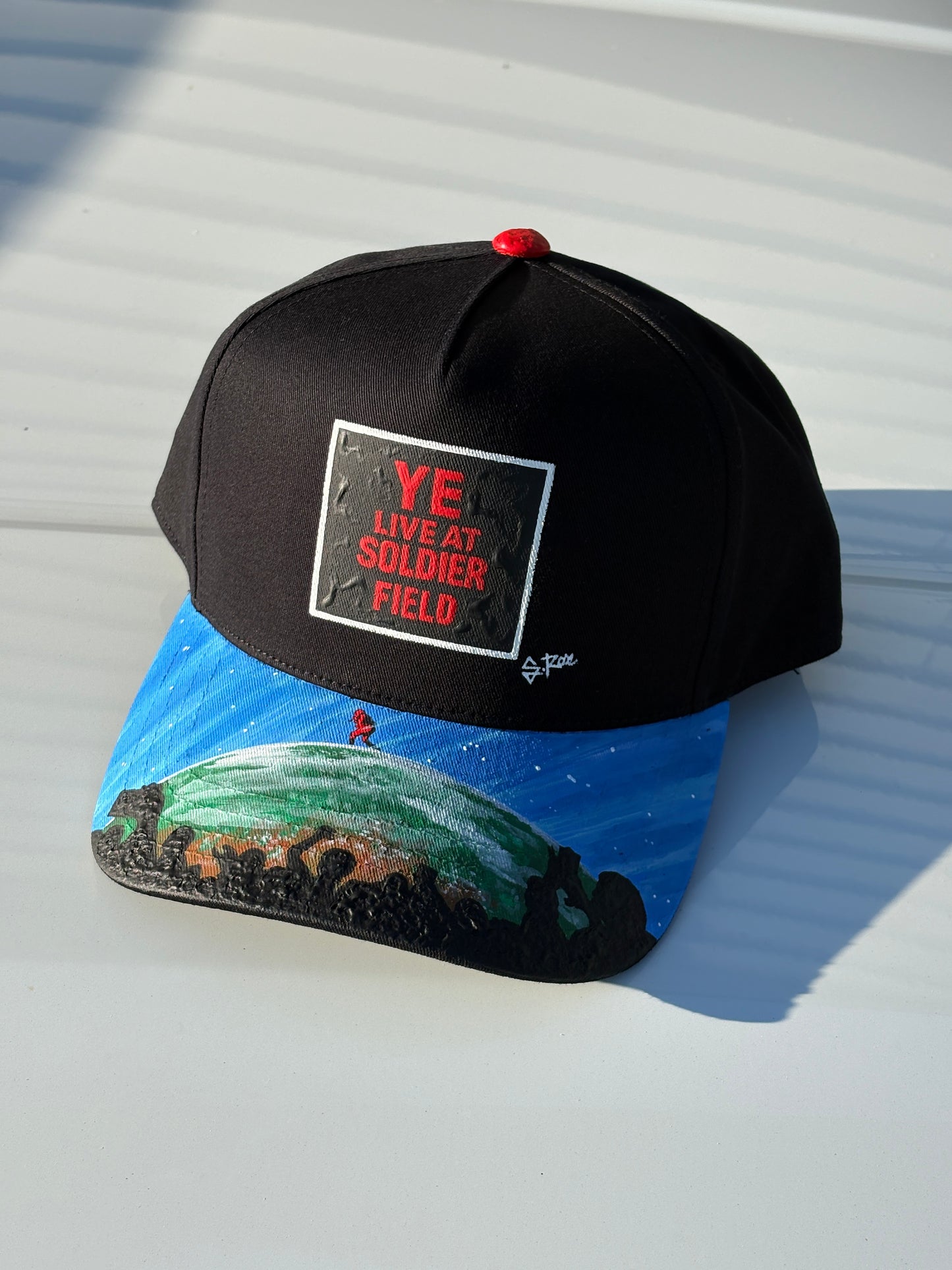 Ye: Live in Chicago Hand Painter Snap Back
