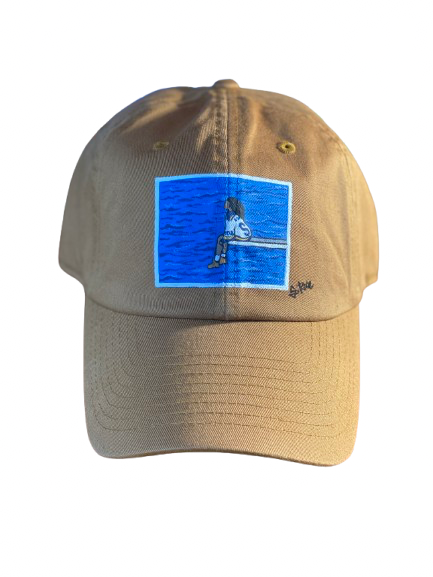 “SZA:SOS” Hand Painted Strap Back Hat