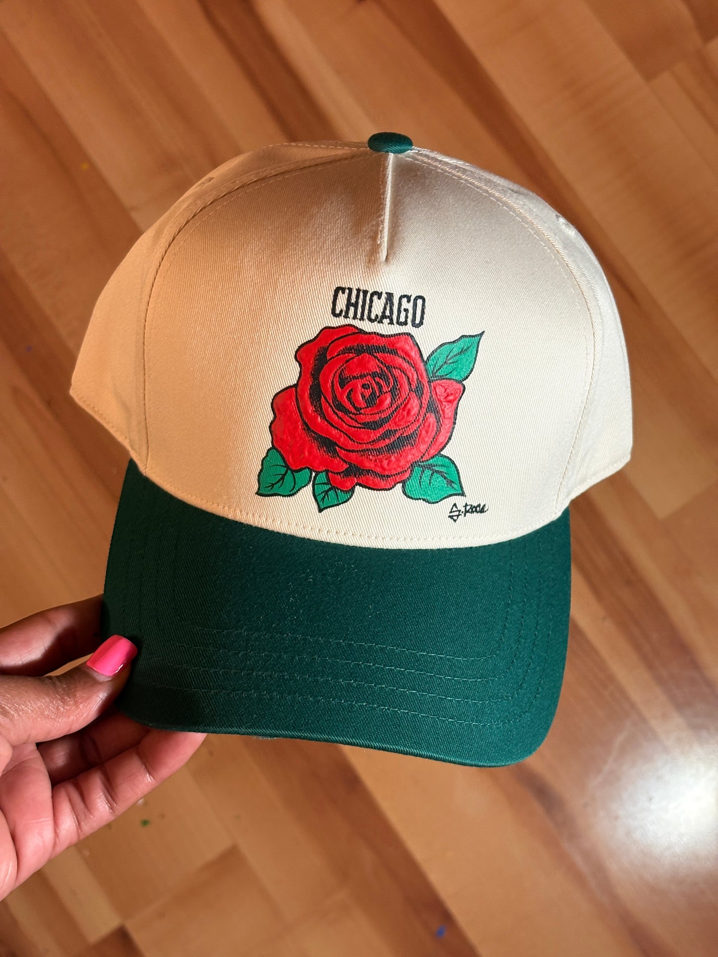 Chicago Rose Snap Back