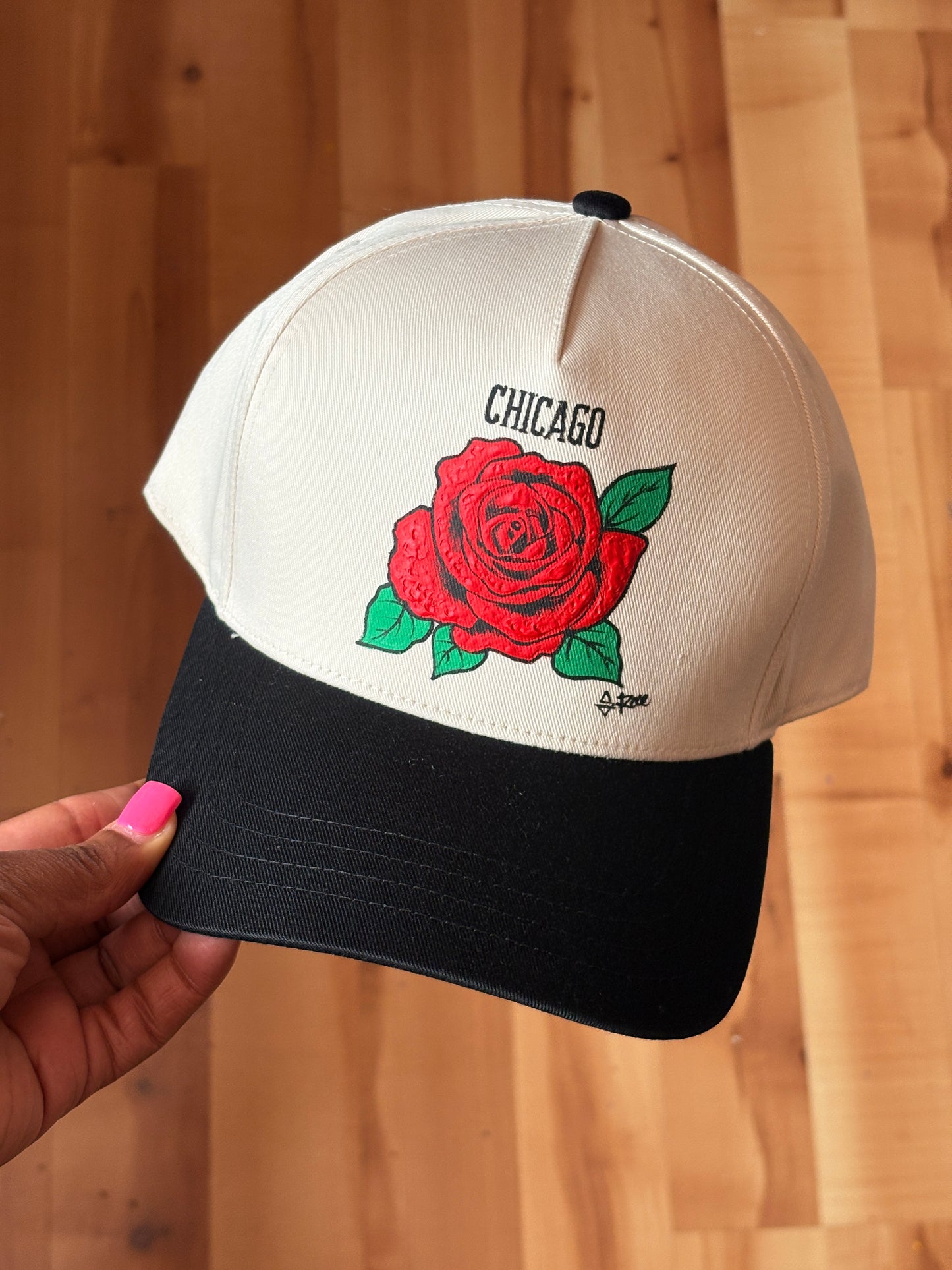 Chicago Rose Snap Back